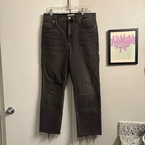 Madewell 90’s Straight Crop Jeans
